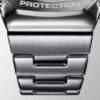 Reloj Casio Steel esfera verde y acero.