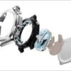 Reloj Casio G-Shock esfera azul claro y exterior acero.