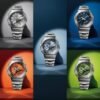 Reloj Casio Steel esfera verde y acero.