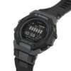Reloj Casio G-Shock esfera negra con esfera digital y exterior del mismo color.