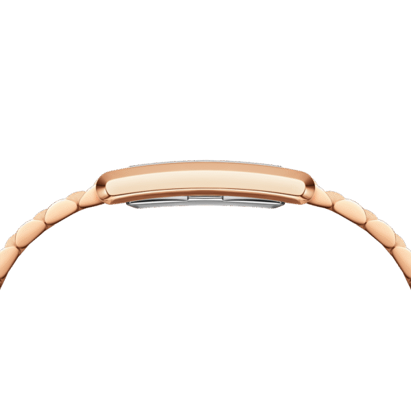 Reloj Daniel Wellington esfera en oro rosa y en blanco y exterior oro rosado.