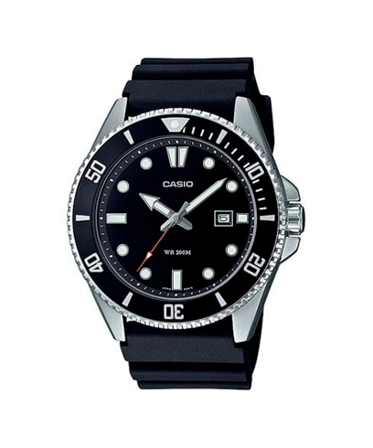 Casio Hombre Reloj MDV-107-1A1VEF Resina-Mineral-20 Bar