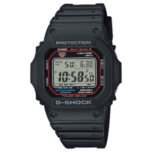 Reloj Casio G-Shock esfera beige con esfera digital y exterior negro como casios antiguos.