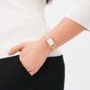 Reloj Daniel Wellington esfera en oro rosa y en blanco y exterior oro rosado.