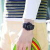 Reloj Casio Baby-G con esfera de color negro y correa en color negro.