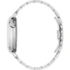 Movimiento automático del Bulova 96A276 a través de su esfera abierta.