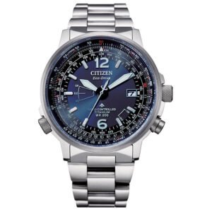 Reloj Citizen CB0230-81L de acero con esfera azul
