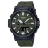 Reloj Casio Pro Trek PRW-61Y-3ER con esfera de alto contraste.