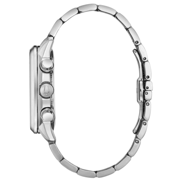 Brazalete de acero del Bulova 96B319-768x7 Brazalete de acero inoxidable del Bulova 96B319.