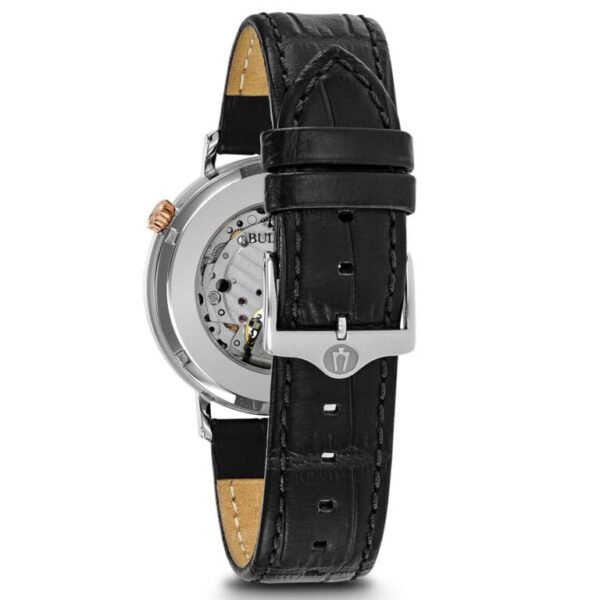 Detalle del corazón abierto Bulova 98A187 Detalle corazón abierto reloj Bulova 98A187