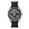 Esfera de meteorito del Bulova 96A312 con textura natural.