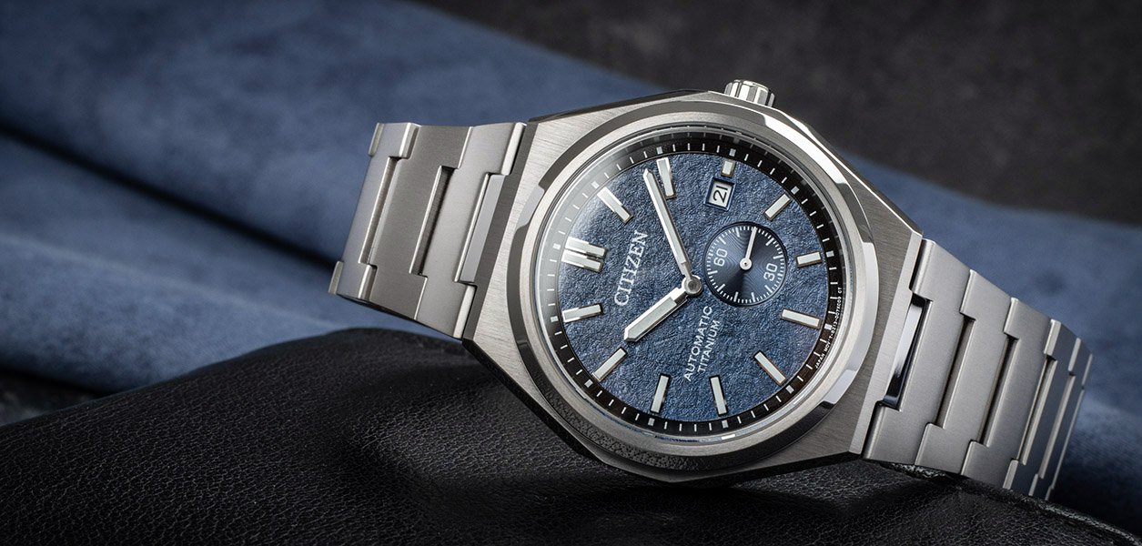 Reloj Citizen Super Titanium ligero, resistente e hipoalergénico.