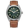Esfera verde del Citizen BM8560‑11X.