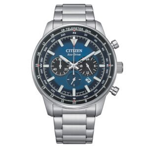 Esfera azul cronógrafo del Citizen CA4500‑91L