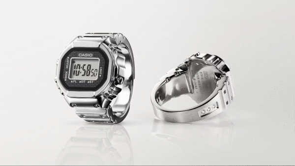 Casio CRW‑001‑1ER Ring Watch edición 50 aniversario metálico
