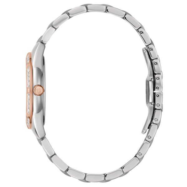 Brazalete en acero y oro rosa Bulova 98R281 Brazalete bicolor del Bulova 98R281 con acero y detalles en oro rosa