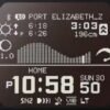 Pantalla con mareas Casio G-Shock GBX-100S-2ER