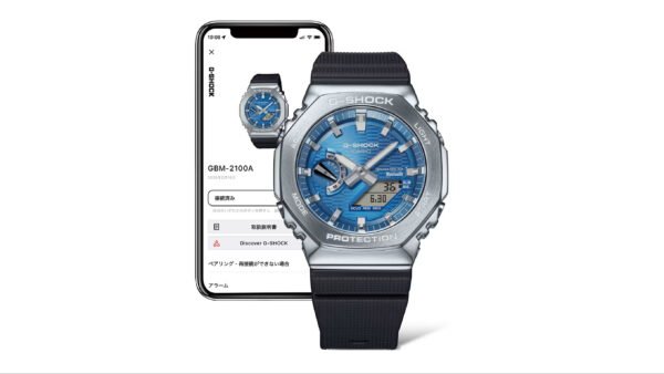 Casio G-Shock GBM-2100A-2BER conectado por Bluetooth