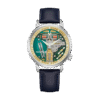 Reloj Accutron 26A213 de diseño clásico con caja de acero inoxidable y esfera elegante.