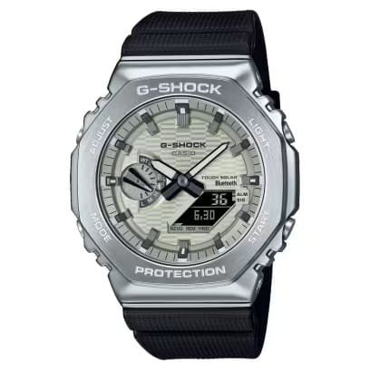 Vista frontal del reloj Esfera Casio G-Shock GBM-2100A-8B