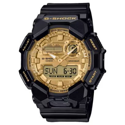 Vista frontal del reloj Esfera Casio G-Shock GA-010GGB-1A9ER