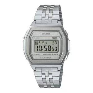 Pantalla digital del Casio A1000A-7EF.
