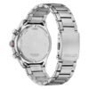 Trasera Reloj Citizen AT2566-88E Eco Drive cronógrafo hombre acero negro