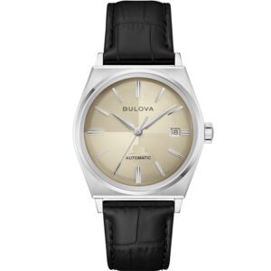 Frontal del Bulova 96B483 Frank Sinatra con esfera beige