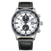 CA0880-58L – Reloj Aviator Crono de Citizen Eco Drive B612 Blanco y negro
