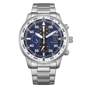 CA0880-58L – Reloj Aviator Crono de Citizen Eco Drive B612