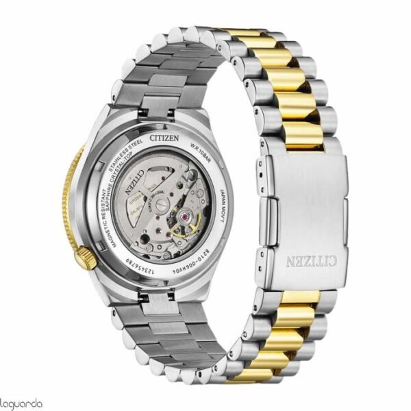 Fondo del reloj NJ0234-58X – Tsuyosa Shore de Citizen de la colección Mecánico