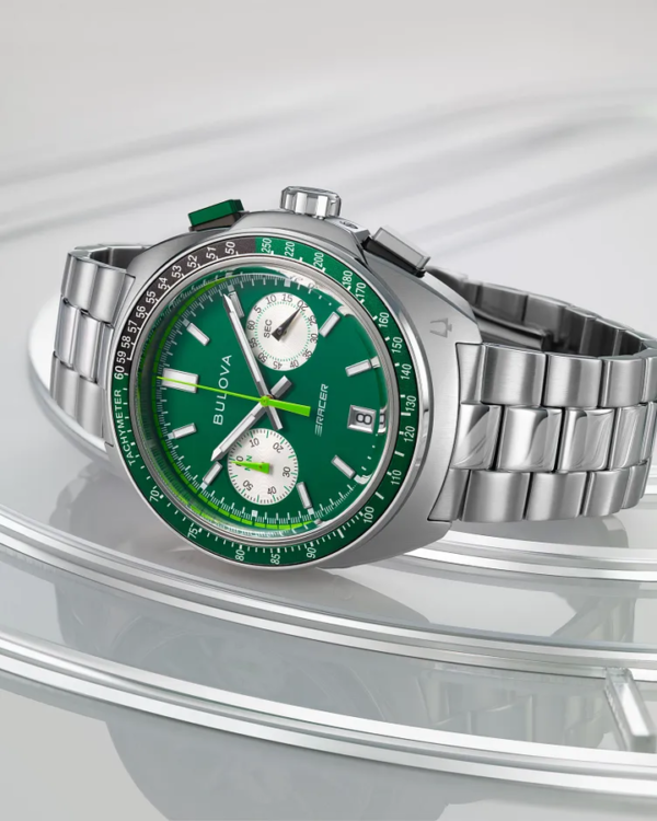 Perfil Reloj Bulova 98B468 racer