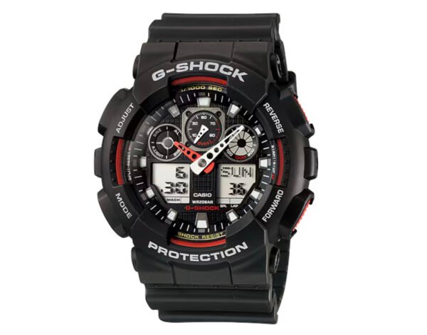 Reloj Casio G-SHOCK GA-100-1A4ER frontal