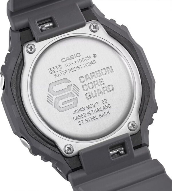Reloj Casio G-SHOCK GA-2100CM-8A trasera