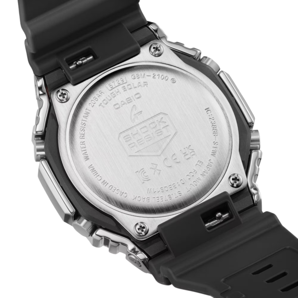 Reloj Casio SERIE GBM-2100 GBM-2100-1A trasera