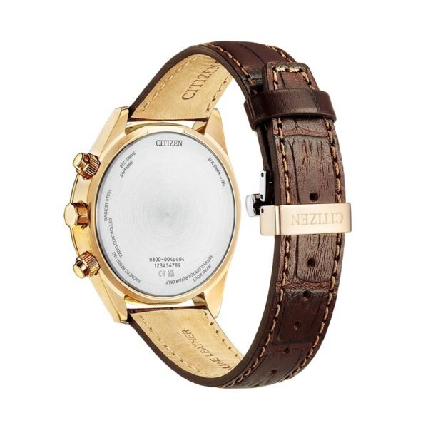 Citizen AT8263-10H tapa trasera Reloj Citizen AT8263-10H vista trasera tapa dorada