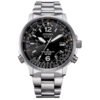 Reloj Citizen CB0230-81E vista frontal esfera negra