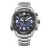 Reloj Citizen JV1006-51L Promaster Land vista frontal esfera azul Eco-Drive
