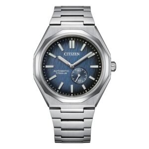Reloj Citizen NK5020-58M vista frontal esfera azul