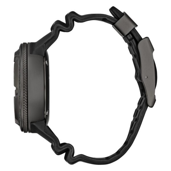 Reloj Citizen BJ8059-03Z Promaster Godzilla vista de perfil correa negra
