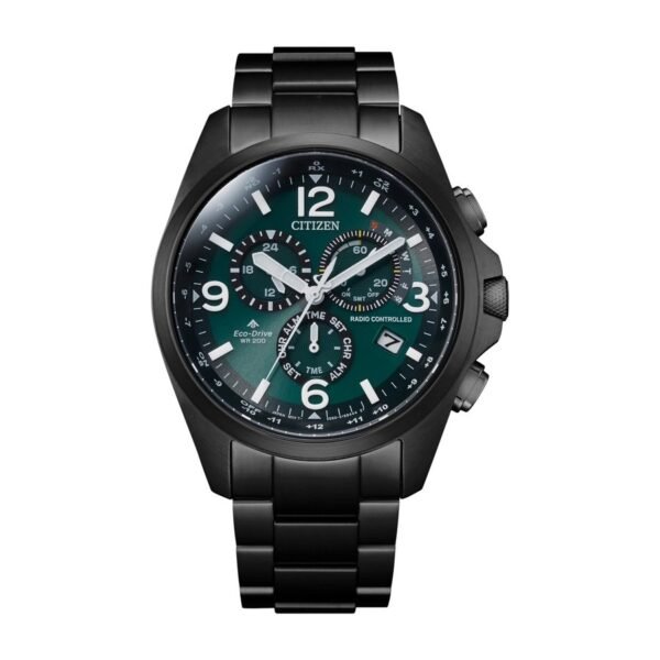 Citizen CB5925-82X esfera verde Reloj Citizen CB5925-82X vista frontal esfera verde