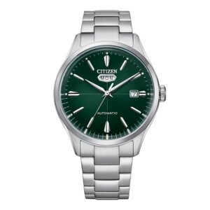 Reloj Citizen NH8391-51X vista frontal esfera verde