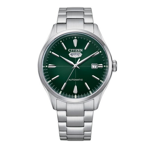 Citizen NH8391-51X automático esfera verde - vista frontal Reloj Citizen NH8391-51X vista frontal esfera verde