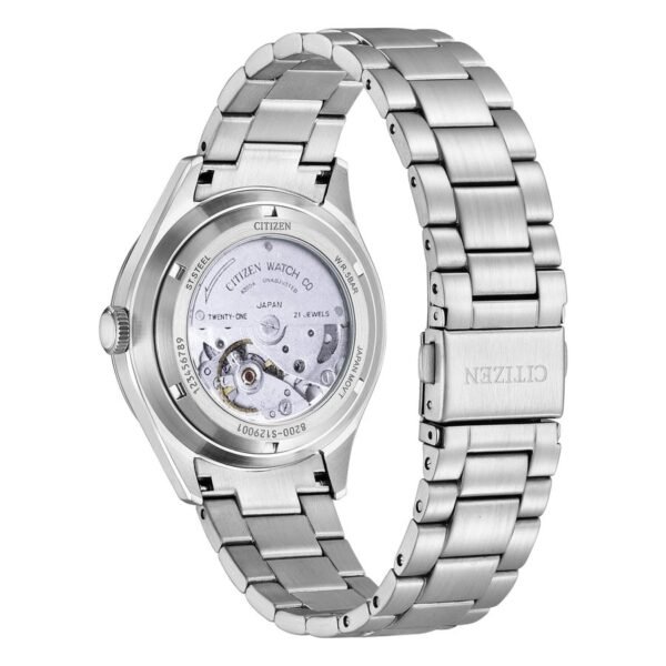 Citizen NH8391-51X automático - tapa trasera Reloj Citizen NH8391-51X tapa trasera con movimiento visible