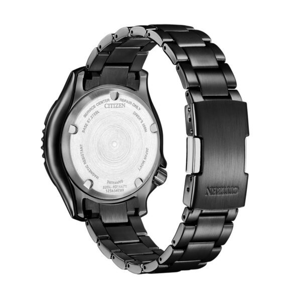 Reloj Citizen NY0145-86E Promaster tapa trasera Fugu grabado