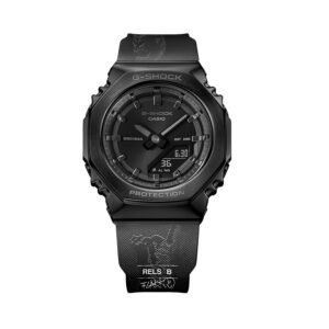 Reloj Casio GM-S2110B-8ARLSB G-Shock Rels B esfera negra vista frontal