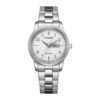 Reloj Citizen EW3260-84A vista frontal esfera blanca Eco-Drive