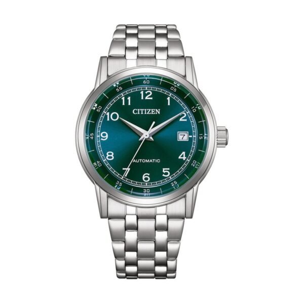 Citizen NJ0210-56M esfera verde vista frontal Reloj Citizen NJ0210-56M esfera verde vista frontal