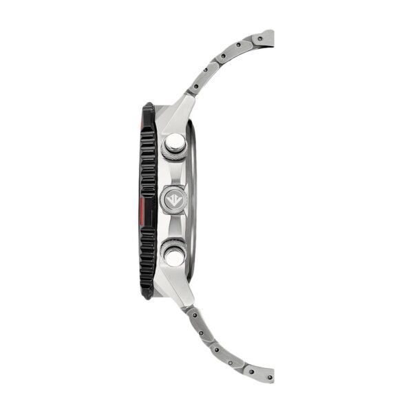 Reloj Citizen CB5001-57E vista lateral bisel acero pulsadores