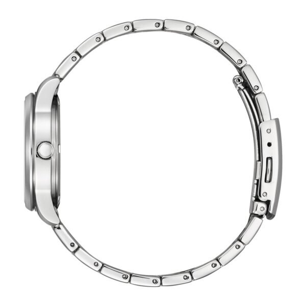 Reloj Citizen EW3260-84A vista lateral brazalete acero plateado
